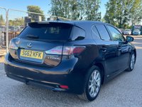 USED 2012 62 LEXUS CT 1.8 200h SE-L CVT Euro 5 (s/s) 5dr 2 Owner/2Keys/Just Serviced