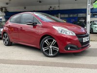 USED 2017 17 PEUGEOT 208 1.2 PureTech GT Line Hatchback 5dr Petrol Manual Euro 6 (s/s) (110 ps) 