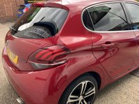 USED 2017 17 PEUGEOT 208 1.2 PureTech GT Line Hatchback 5dr Petrol Manual Euro 6 (s/s) (110 ps) 