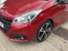USED 2017 17 PEUGEOT 208 1.2 PureTech GT Line Hatchback 5dr Petrol Manual Euro 6 (s/s) (110 ps) 