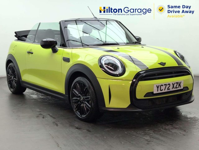 USED 2022 72 MINI CONVERTIBLE 1.5 Cooper Exclusive Auto 2dr CLICK+COLLECT / HOME DELIVERY