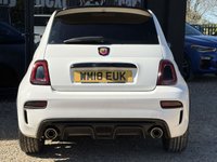 USED 2018 18 ABARTH 595 1.4 T-Jet Hatchback 3dr Petrol Manual Euro 6 (145 ps) This White Abarth 595 features Virtual Cockpit Dash, Bluetooth, DAB, Xenon Headlights, Alloys, 16Inch Alloy Wheels, Aircon. + Gara White + 12 Months MOT + Finance Available + Part Exchange Welcome
