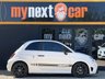 USED 2018 18 ABARTH 595 1.4 T-Jet Hatchback 3dr Petrol Manual Euro 6 (145 ps) This White Abarth 595 features Virtual Cockpit Dash, Bluetooth, DAB, Xenon Headlights, Alloys, 16Inch Alloy Wheels, Aircon. + Gara White + 12 Months MOT + Finance Available + Part Exchange Welcome