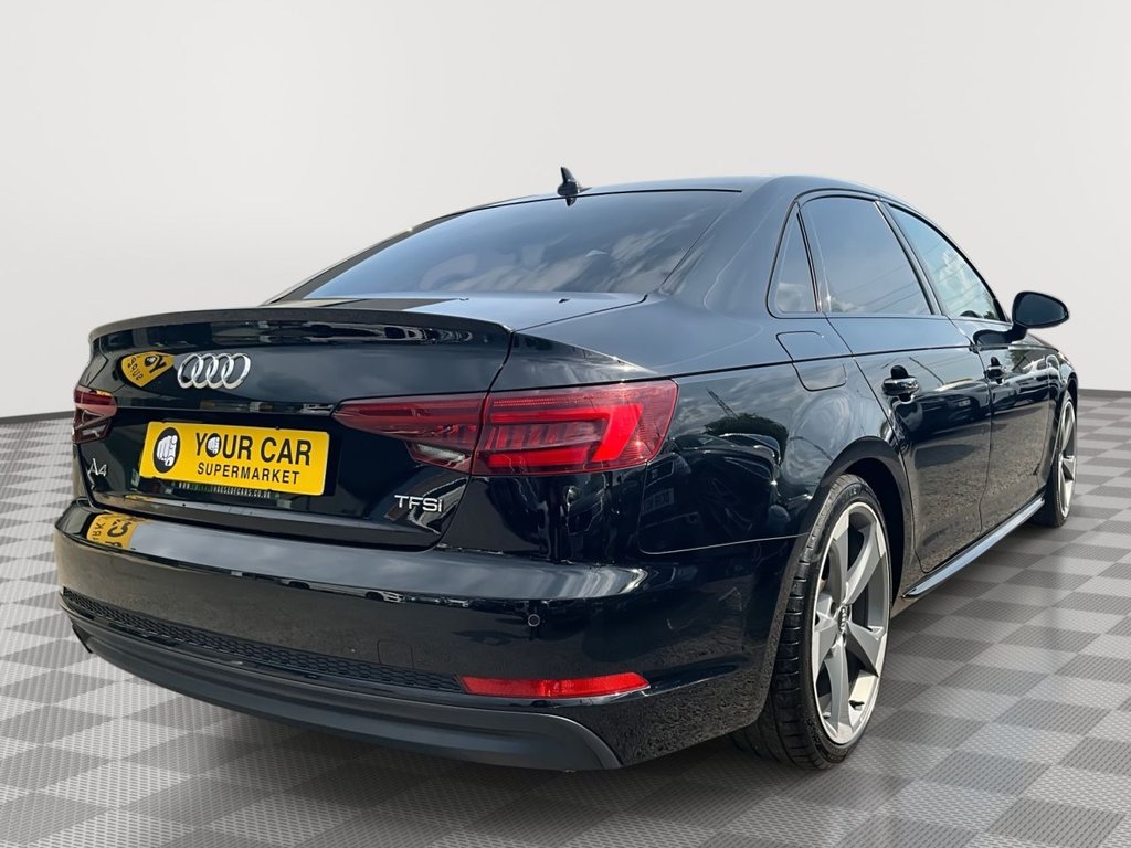 USED 2018 18 AUDI A4 1.4 TFSI Black Edition Saloon 4dr Petrol S Tronic Euro 6 (s/s) (150 ps) 