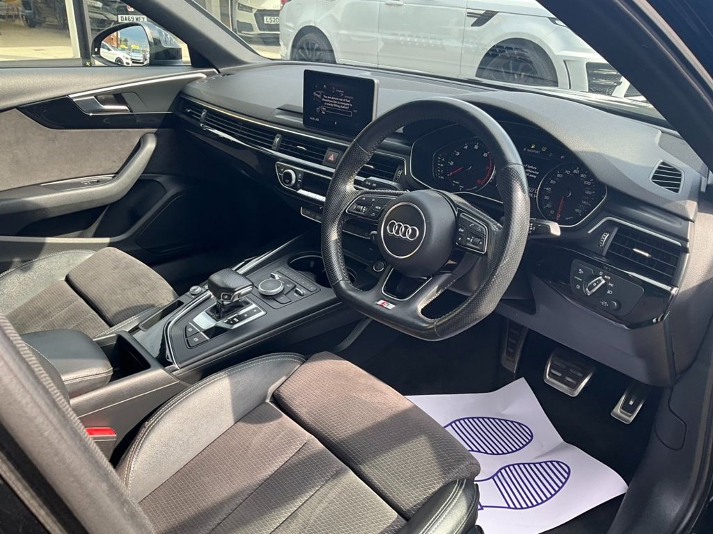 USED 2018 18 AUDI A4 1.4 TFSI Black Edition Saloon 4dr Petrol S Tronic Euro 6 (s/s) (150 ps) 