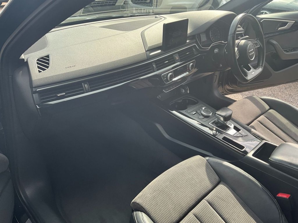 USED 2018 18 AUDI A4 1.4 TFSI Black Edition Saloon 4dr Petrol S Tronic Euro 6 (s/s) (150 ps) 