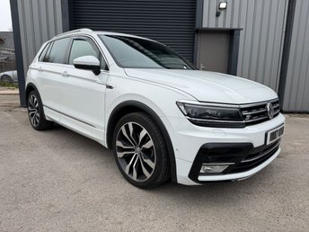 2017 VOLKSWAGEN TIGUAN 2.0 TDI BlueMotion Tech R-Line SUV 5dr Diesel DSG Euro 6 (s/s) (150 ps) &pound;15995.00