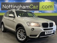 USED 2011 11 BMW X3 2.0 20d SE SUV 5dr Diesel Steptronic xDrive Euro 5 (s/s) (184 ps) ****LOW MILEAGE****