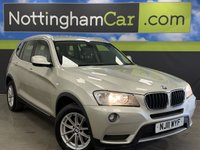 USED 2011 11 BMW X3 2.0 20d SE SUV 5dr Diesel Steptronic xDrive Euro 5 (s/s) (184 ps) ****LOW MILEAGE****