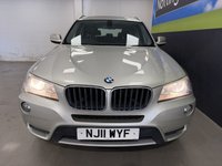 USED 2011 11 BMW X3 2.0 20d SE SUV 5dr Diesel Steptronic xDrive Euro 5 (s/s) (184 ps) ****LOW MILEAGE****