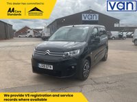 USED 2019 19 CITROEN BERLINGO 1.6 BlueHDi 1000 Driver M Panel Van 5dr Diesel Manual SWB Euro 6 (s/s) (100 ps) Aircon Rear Parking Camrea and More