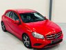 USED 2015 15 MERCEDES-BENZ A-CLASS 1.6 A180 SE Hatchback 5dr Petrol Manual Euro 6 (s/s) (122 ps) Jupiter Red | 2 Tone Cream & Part Black Leather Interior | Bluetooth Media | ULEZ OK | Service History