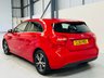 USED 2015 15 MERCEDES-BENZ A-CLASS 1.6 A180 SE Hatchback 5dr Petrol Manual Euro 6 (s/s) (122 ps) Jupiter Red | 2 Tone Cream & Part Black Leather Interior | Bluetooth Media | ULEZ OK | Service History