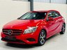 USED 2015 15 MERCEDES-BENZ A-CLASS 1.6 A180 SE Hatchback 5dr Petrol Manual Euro 6 (s/s) (122 ps) Jupiter Red | 2 Tone Cream & Part Black Leather Interior | Bluetooth Media | ULEZ OK | Service History