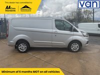 USED 2021 71 FORD TRANSIT CUSTOM 2.0 280 EcoBlue Limited Panel Van 5dr Diesel Manual L1 H1 Euro 6 (s/s) (130 ps) aircon Bluetooth and lots more