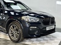 USED 2018 68 BMW X3 2.0 20d M Sport SUV 5dr Diesel Auto xDrive Euro 6 (s/s) (190 ps) 