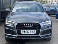 USED 2017 66 AUDI Q3 1.4 TFSI CoD S line Edition SUV 5dr Petrol S Tronic Euro 6 (s/s) (150 ps) REV SENSORS + FSH!