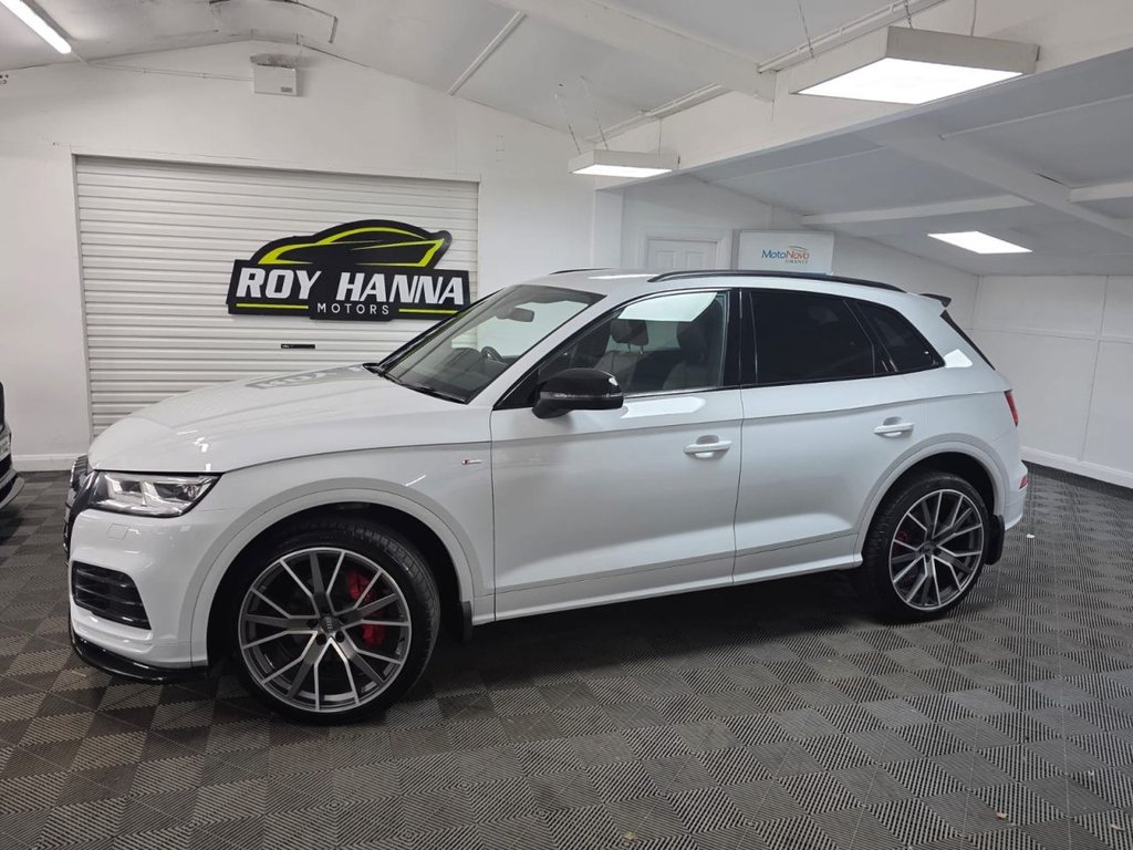 USED 2020 AUDI Q5 2.0 TDI 40 Black Edition SUV 5dr Diesel S Tronic quattro Euro 6 (s/s) (190 ps) Cruise Control - SatNav!