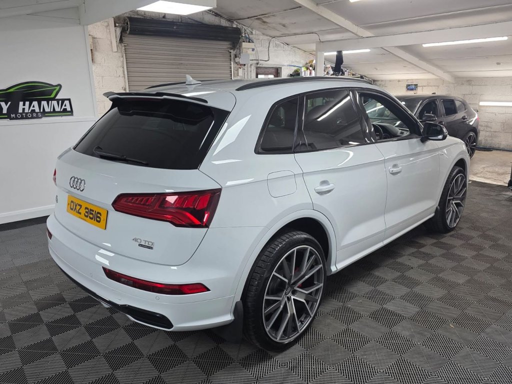 USED 2020 AUDI Q5 2.0 TDI 40 Black Edition SUV 5dr Diesel S Tronic quattro Euro 6 (s/s) (190 ps) Cruise Control - SatNav!