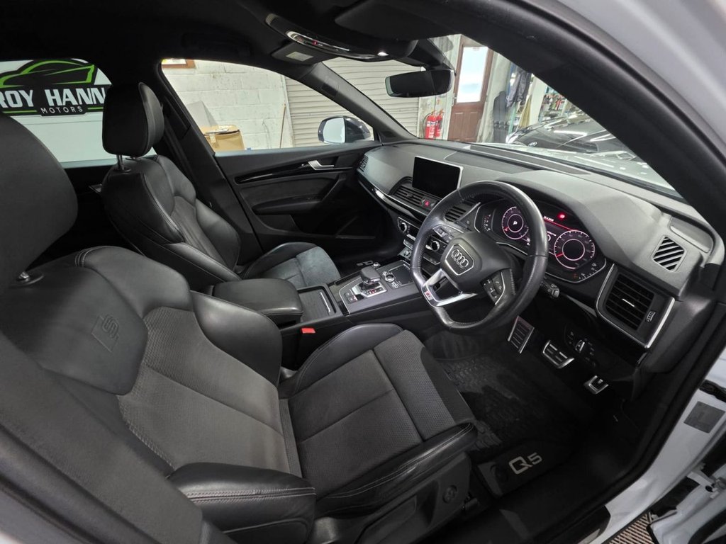 USED 2020 AUDI Q5 2.0 TDI 40 Black Edition SUV 5dr Diesel S Tronic quattro Euro 6 (s/s) (190 ps) Cruise Control - SatNav!