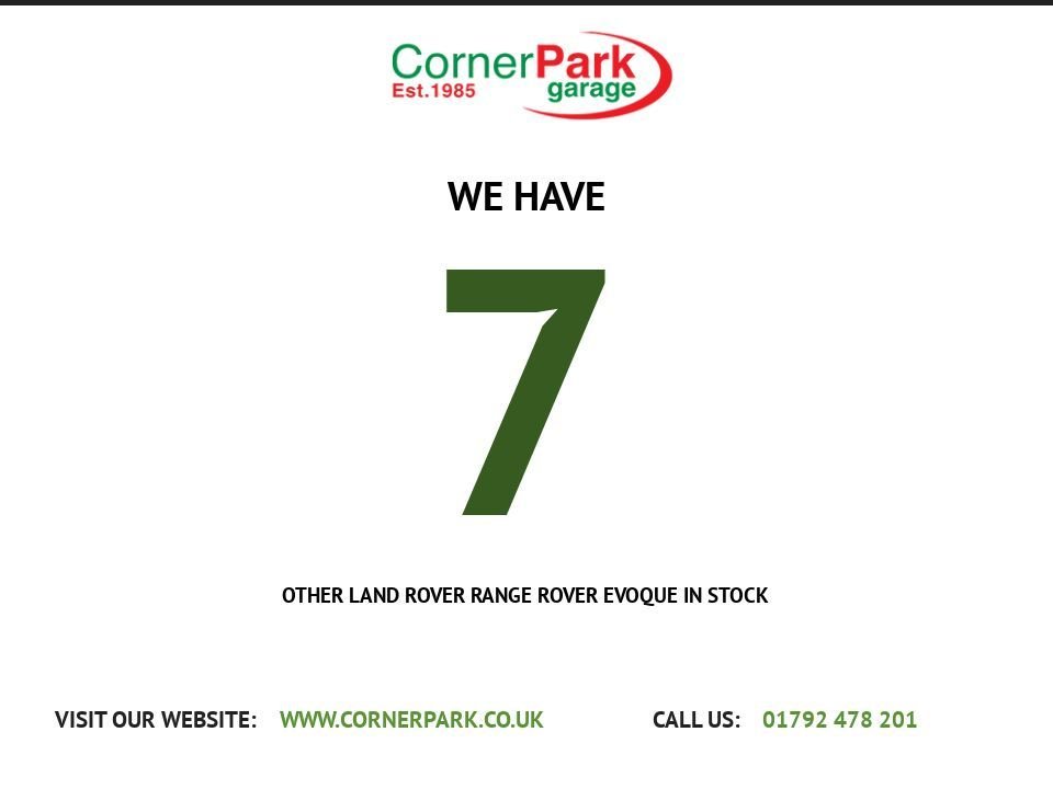 USED 2018 18 LAND ROVER RANGE ROVER EVOQUE 2.0 TD4 HSE Dynamic SUV 5dr Diesel Auto 4WD Euro 6 (s/s) (180 ps) 