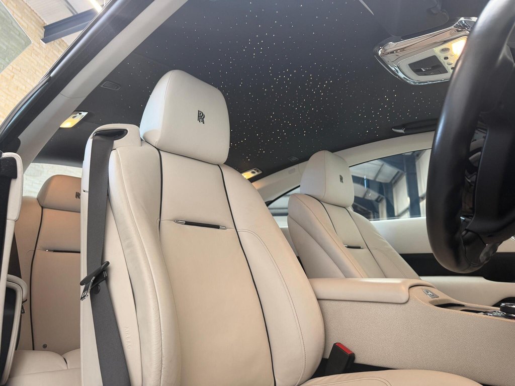 USED 2014 64 ROLLS-ROYCE WRAITH 6.6 V12 Auto Euro 6 2dr STARLIGHT|NIGHT VISION|HUD|FSH