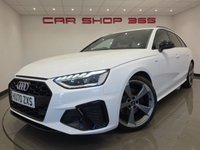 USED 2020 70 AUDI A4 AVANT 2.0 TDI 35 Black Edition Estate 5dr Diesel S Tronic Euro 6 (s/s) (163 ps) 