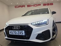USED 2020 70 AUDI A4 AVANT 2.0 TDI 35 Black Edition Estate 5dr Diesel S Tronic Euro 6 (s/s) (163 ps) 