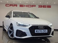 USED 2020 70 AUDI A4 AVANT 2.0 TDI 35 Black Edition Estate 5dr Diesel S Tronic Euro 6 (s/s) (163 ps) 