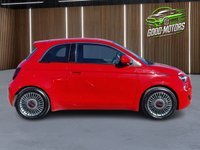USED 2022 22 FIAT 500E 42kWh RED Hatchback 3dr Electric Auto (118 ps) +++1 OWNER FROM NEW+++