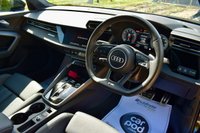 USED 2024 74 AUDI A3 1.5 TFSI 35 Black Edition Sportback 5dr Petrol S Tronic Euro 6 (s/s) (150 ps) SUPERB EXAMPLE + AUTOMATIC + CARPLAY + SENSORS!