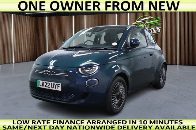 2022 500e 42kwh icon hatchback 3dr electric auto (118 ps) +++1 owner from new+++ 2022 7,680 miles 0 ltr automatic electric... photo