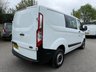USED 2022 71 FORD TRANSIT CUSTOM 2.0 300 EcoBlue Leader Crew Van Double Cab 5dr Diesel Manual L1 H1 Euro 6 6 Seats - Crew Cab - Euro6 - Double Cab