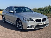 USED 2015 65 BMW 5 SERIES 2.0 520d M Sport Auto Euro 6 (s/s) 4dr Â£35 Tax/Ulez/Automatic/2Keys