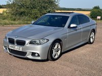 USED 2015 65 BMW 5 SERIES 2.0 520d M Sport Auto Euro 6 (s/s) 4dr Â£35 Tax/Ulez/Automatic/2Keys