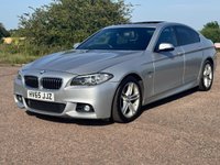 USED 2015 65 BMW 5 SERIES 2.0 520d M Sport Auto Euro 6 (s/s) 4dr Â£35 Tax/Ulez/Automatic/2Keys