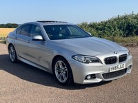 USED 2015 65 BMW 5 SERIES 2.0 520d M Sport Auto Euro 6 (s/s) 4dr Â£35 Tax/Ulez/Automatic/2Keys