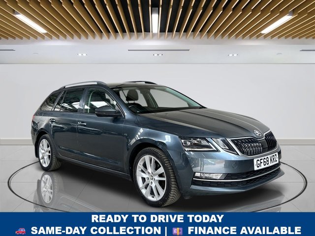 2018 68 SKODA OCTAVIA 1.5 TSI GPF ACT SE L Estate 5dr Petrol Manual Euro 6 (s/s) (150 ps) Bluetooth | Climate Control