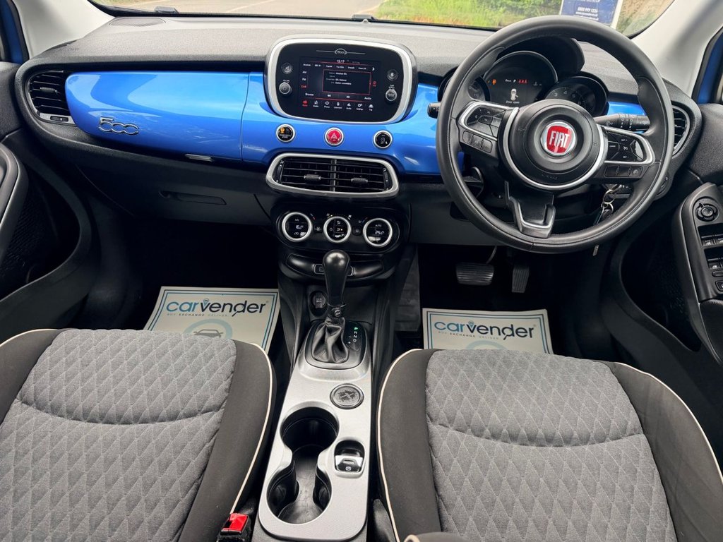 USED 2019 19 FIAT 500X 1.3 FireFly Turbo MultiAir City Cross SUV 5dr Petrol DCT Euro 6 (s/s) (150 ps) 5 Services|2 Owners|R.Sensors|Cruise Control|