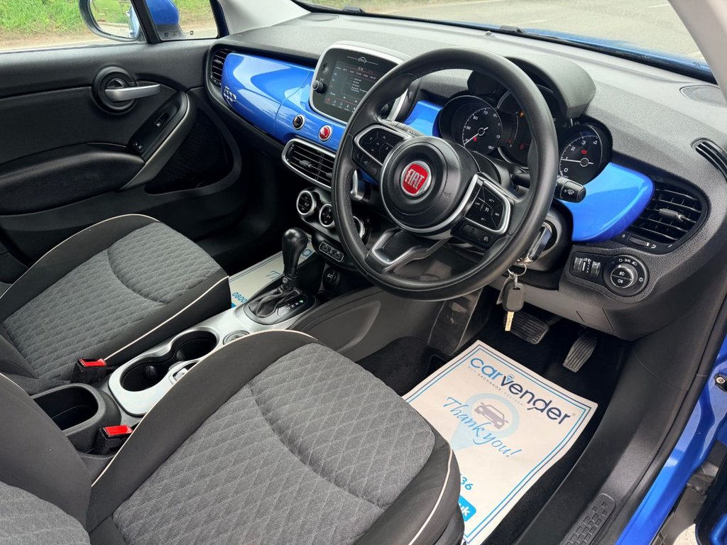 USED 2019 19 FIAT 500X 1.3 FireFly Turbo MultiAir City Cross SUV 5dr Petrol DCT Euro 6 (s/s) (150 ps) 5 Services|2 Owners|R.Sensors|Cruise Control|