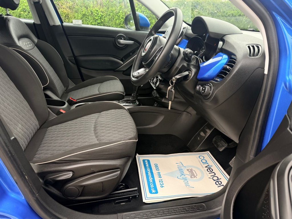 USED 2019 19 FIAT 500X 1.3 FireFly Turbo MultiAir City Cross SUV 5dr Petrol DCT Euro 6 (s/s) (150 ps) 5 Services|2 Owners|R.Sensors|Cruise Control|