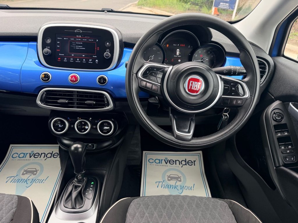 USED 2019 19 FIAT 500X 1.3 FireFly Turbo MultiAir City Cross SUV 5dr Petrol DCT Euro 6 (s/s) (150 ps) 5 Services|2 Owners|R.Sensors|Cruise Control|