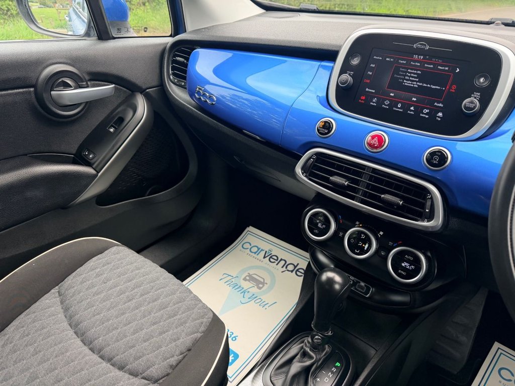 USED 2019 19 FIAT 500X 1.3 FireFly Turbo MultiAir City Cross SUV 5dr Petrol DCT Euro 6 (s/s) (150 ps) 5 Services|2 Owners|R.Sensors|Cruise Control|