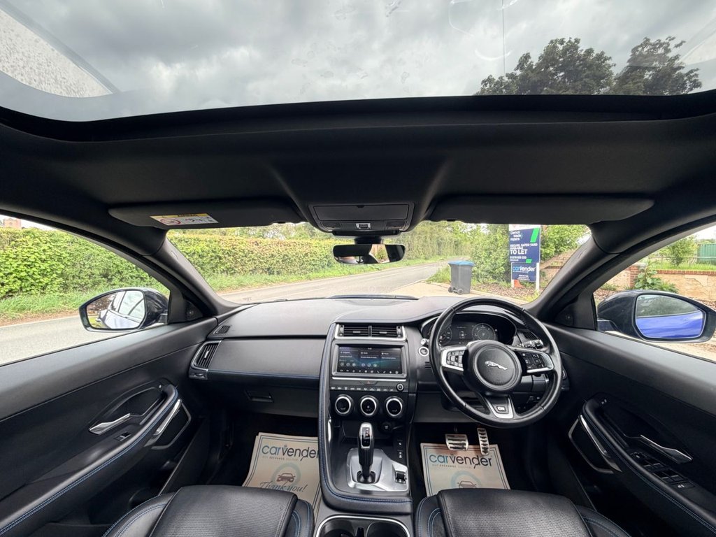 USED 2019 69 JAGUAR E-PACE 2.0 D180 R-Dynamic S SUV 5dr Diesel Auto AWD Euro 6 (s/s) (180 ps) 1 Owner|Roof|Camera|SatNav|Cruise|Apple CarPlay/Android Auto|