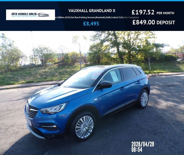 View our VAUXHALL GRANDLAND X