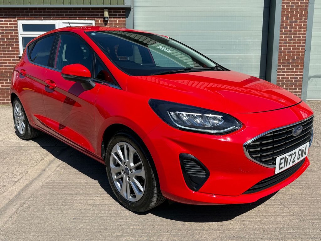 USED 2023 72 FORD FIESTA 1.0T EcoBoost Titanium Hatchback 5dr Petrol Manual Euro 6 (s/s) (100 ps) 1 OWNER , HPI CLEAR, SAT NAV
