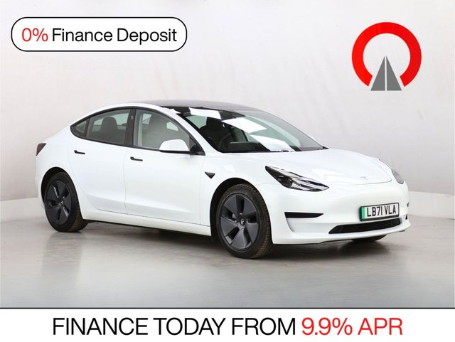 View our Tesla Model 3 Standard Range Plus Saloon 4dr Electric Auto RWD (241 bhp)