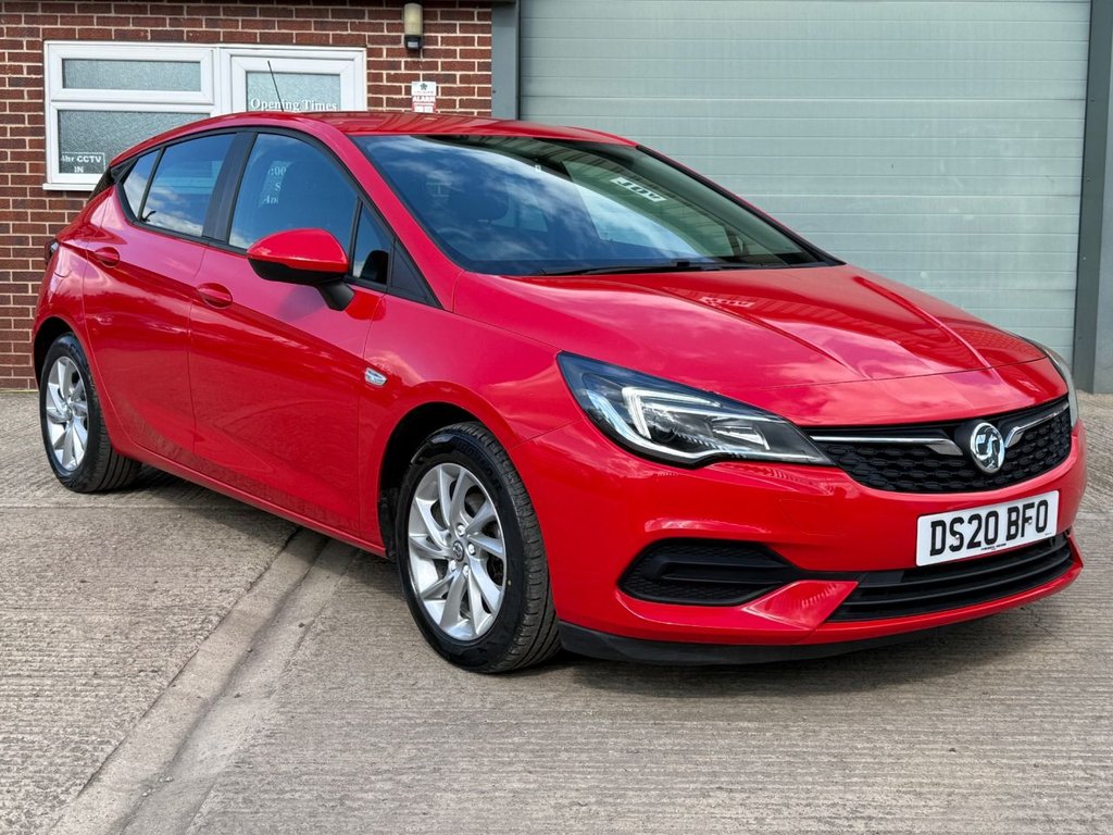 USED 2020 20 VAUXHALL ASTRA 1.2 Turbo Business Edition Nav Hatchback 5dr Petrol Manual Euro 6 (s/s) (130 ps) LOW MILAGE, HPI CLEAR, STUNNING