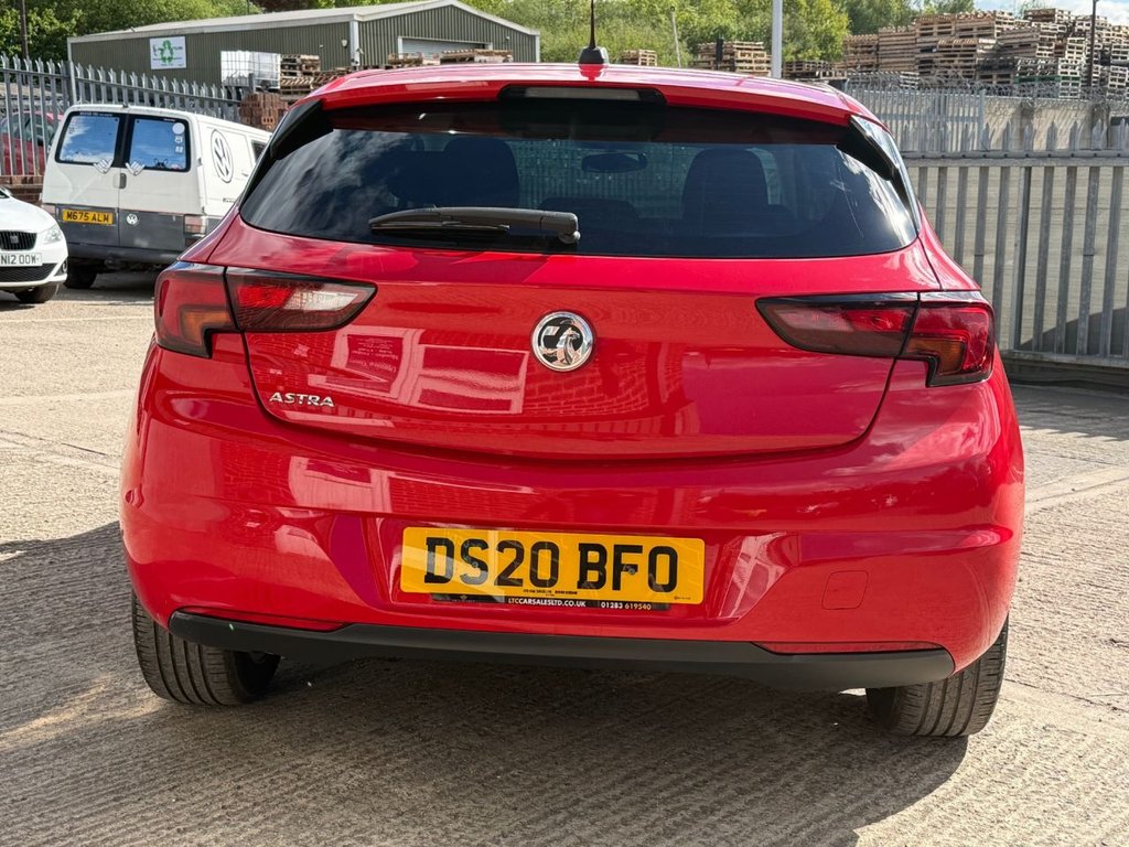 USED 2020 20 VAUXHALL ASTRA 1.2 Turbo Business Edition Nav Hatchback 5dr Petrol Manual Euro 6 (s/s) (130 ps) LOW MILAGE, HPI CLEAR, STUNNING
