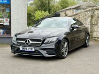 USED 2019 19 MERCEDES-BENZ E-CLASS 2.0 E300 GPF AMG Line Coupe 2dr Petrol G-Tronic+ Euro 6 (s/s) (245 ps) FULL MERCEDES SERVICE HISTORY+2 OWNERS FROM NEW+FINANCE AVAILABLE ON THIS CAR+SATELLITE NAVIGATION+19 INCH ALLOY WHEELS+CRUISE CONTROL+PRIVACY GLASS